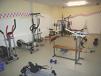 Fitnessbereich im Sport- u. Schützenheim Oberegg