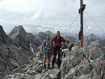 Zwei Oberegger auf der Trettachspitze