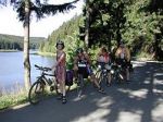 Ein Oberegger unterwegs auf dem Saale-Radweg