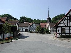 Ein Oberegger unterwegs auf dem Saale-Radweg