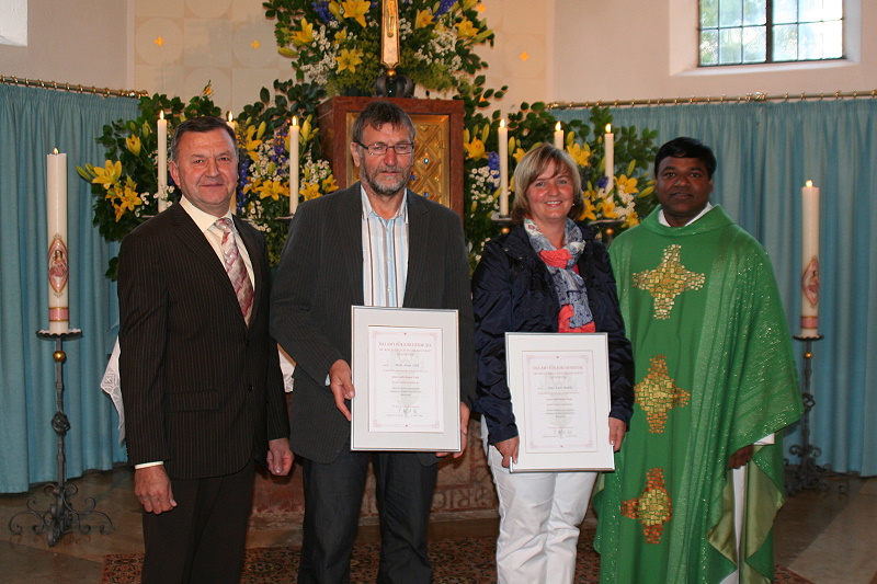 Ehrungen beim Kirchenchor Oberegg