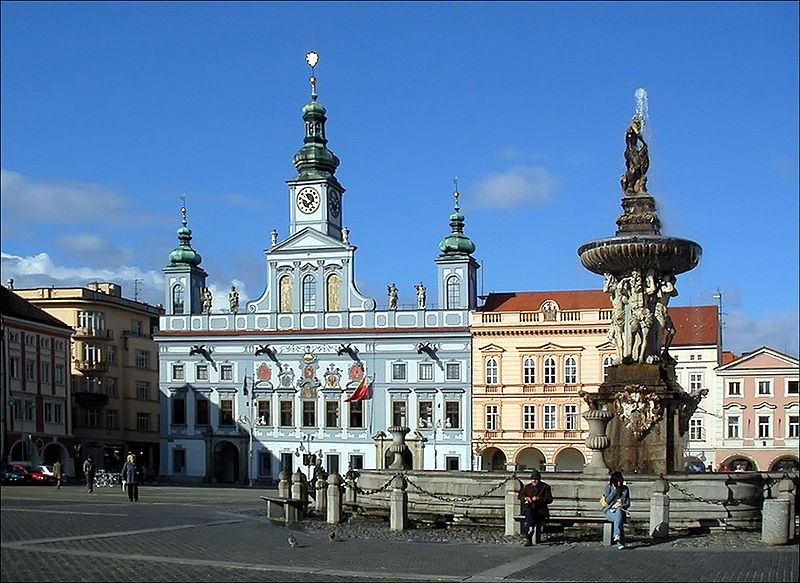 Rathaus von Budweis