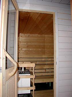 Saunabereich im Vereinsheim Oberegg
